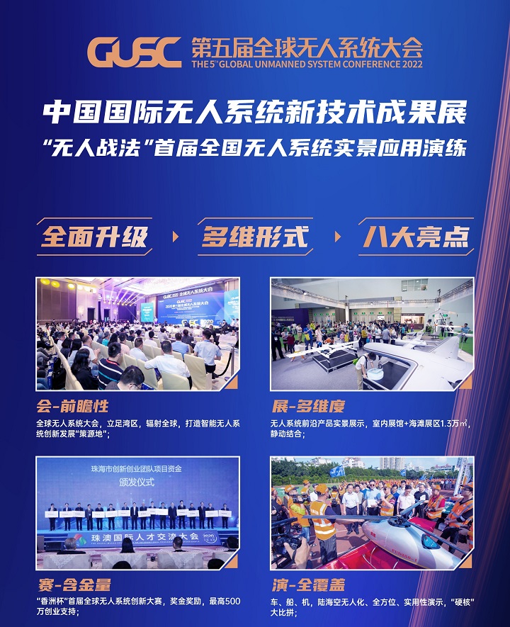 2022珠海無人機展GUSC將于11月3日舉行(www.txdg.net.cn)